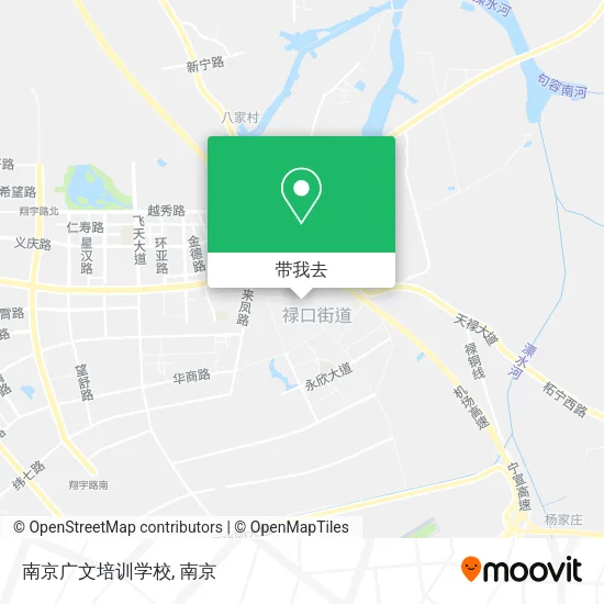 南京广文培训学校地图