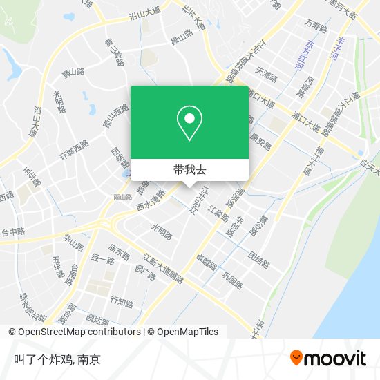 叫了个炸鸡地图
