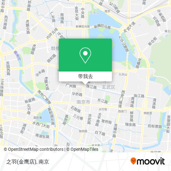 之羽(金鹰店)地图