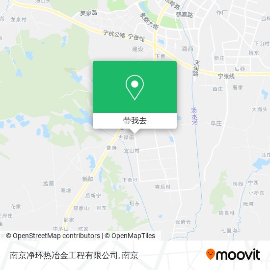 南京净环热冶金工程有限公司地图