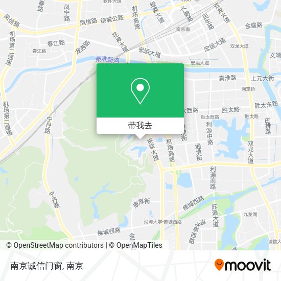 南京诚信门窗地图