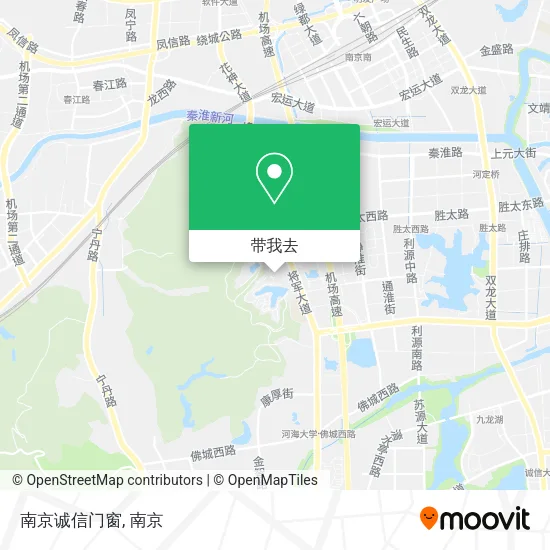 南京诚信门窗地图