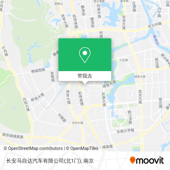 长安马自达汽车有限公司(北1门)地图