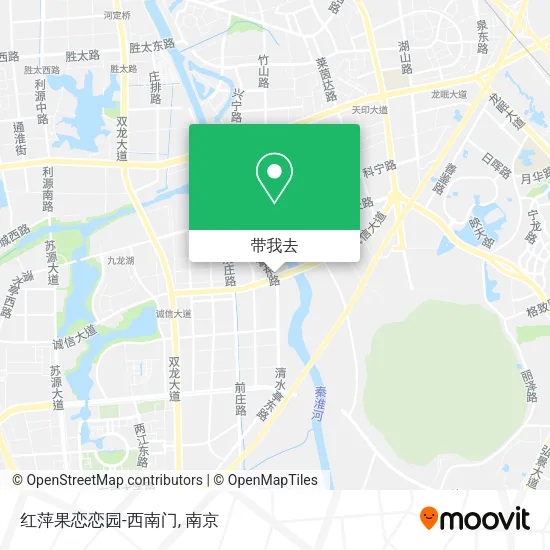 红萍果恋恋园-西南门地图