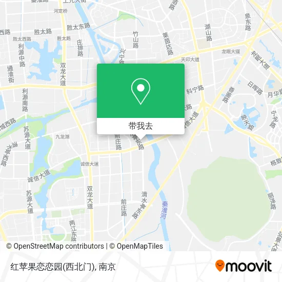 红苹果恋恋园(西北门)地图