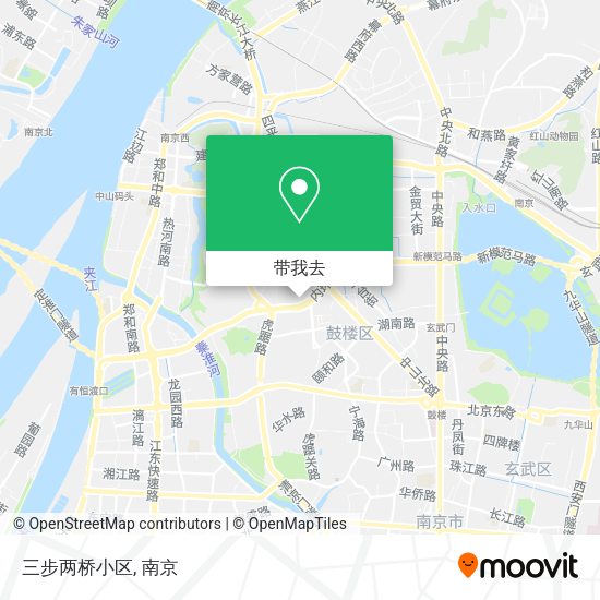 三步两桥小区地图