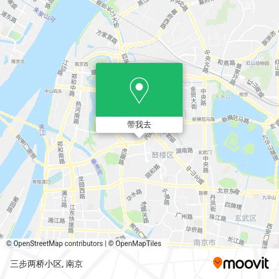 三步两桥小区地图