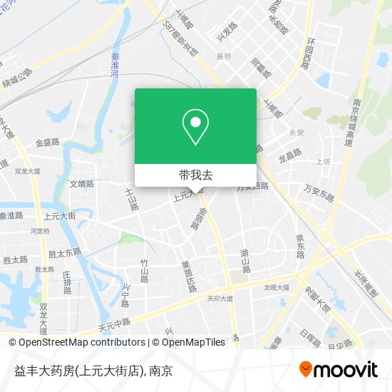 益丰大药房(上元大街店)地图
