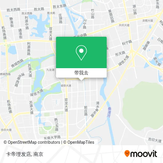 卡帝理发店地图
