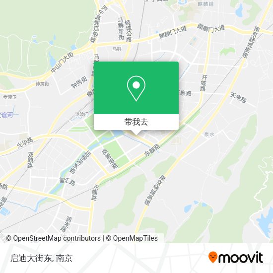启迪大街东地图