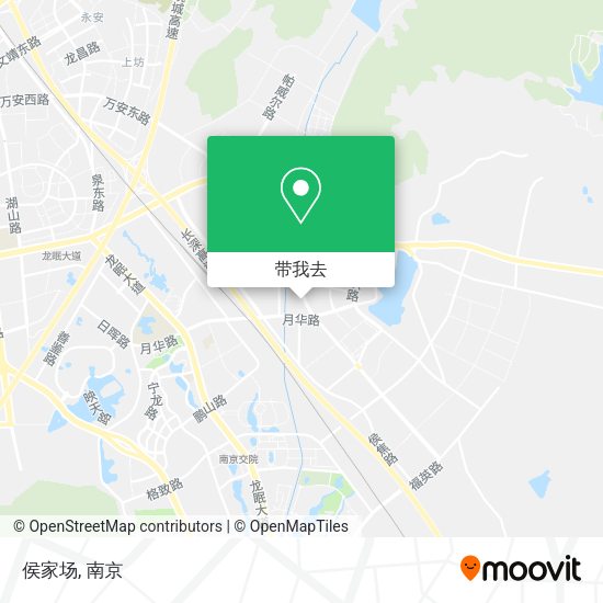 侯家场地图