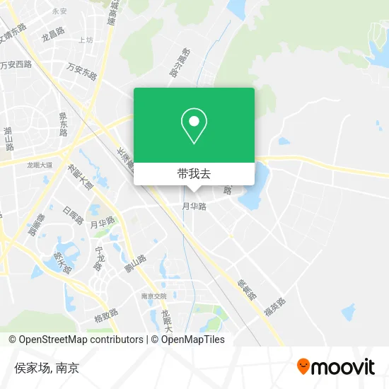 侯家场地图