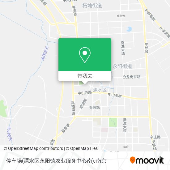 停车场(溧水区永阳镇农业服务中心南)地图