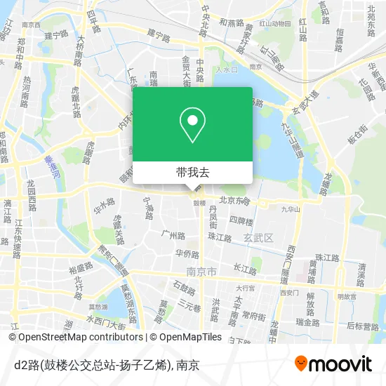 d2路(鼓楼公交总站-扬子乙烯)地图
