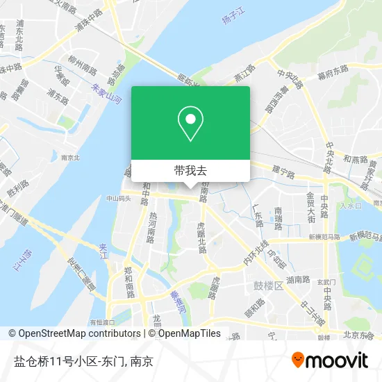 盐仓桥11号小区-东门地图