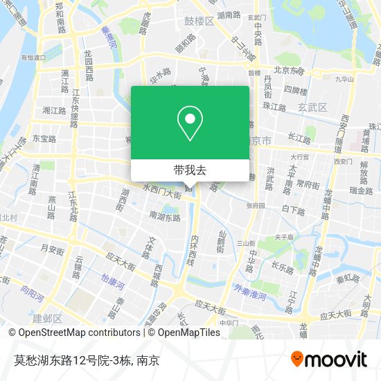 莫愁湖东路12号院-3栋地图