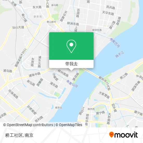 桥工社区地图