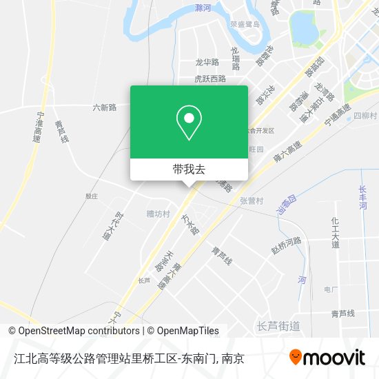 江北高等级公路管理站里桥工区-东南门地图