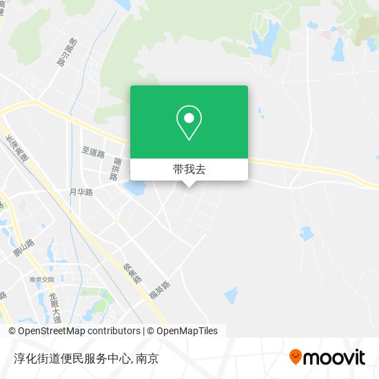 淳化街道便民服务中心地图