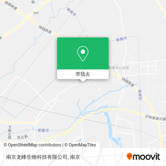 南京龙峰生物科技有限公司地图