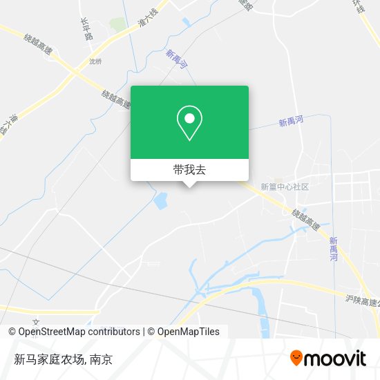 新马家庭农场地图