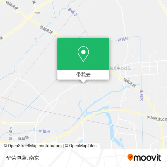 华荣包装地图