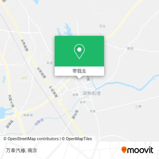 万泰汽修地图