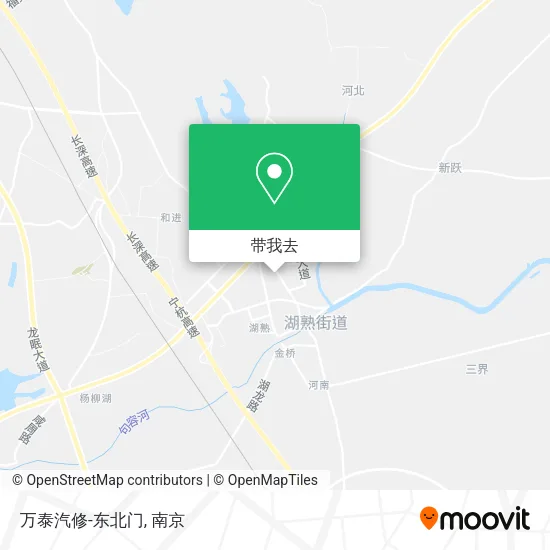 万泰汽修-东北门地图