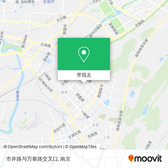 市井路与万泰路交叉口地图