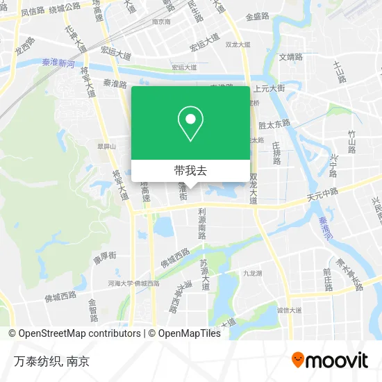 万泰纺织地图