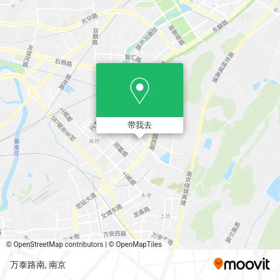 万泰路南地图
