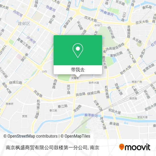 南京枫盛商贸有限公司鼓楼第一分公司地图