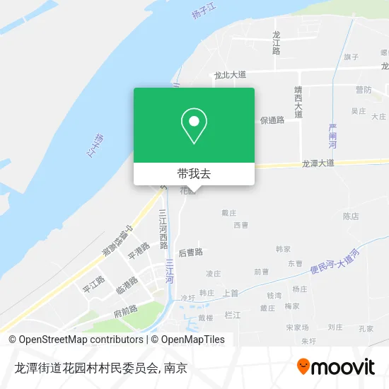 龙潭街道花园村村民委员会地图