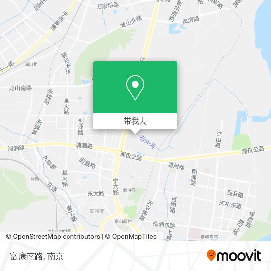富康南路地图