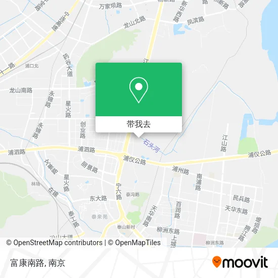 富康南路地图