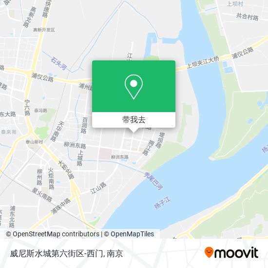 威尼斯水城第六街区-西门地图