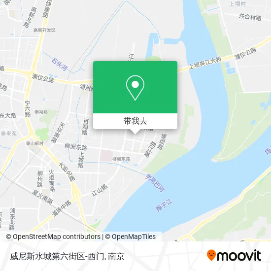 威尼斯水城第六街区-西门地图