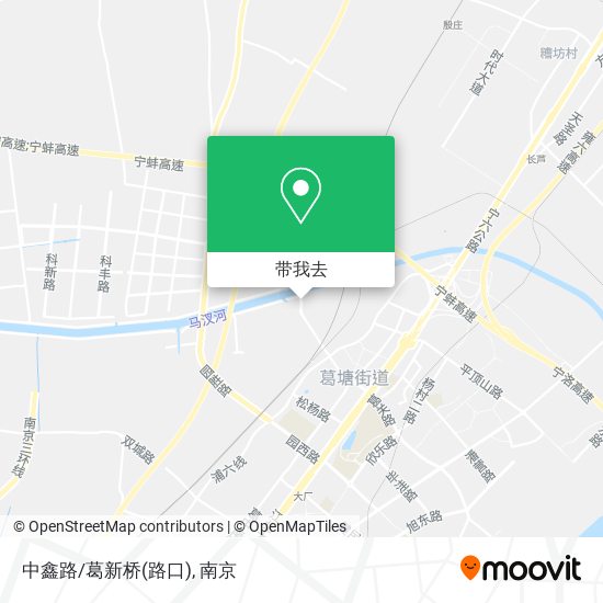 中鑫路/葛新桥(路口)地图