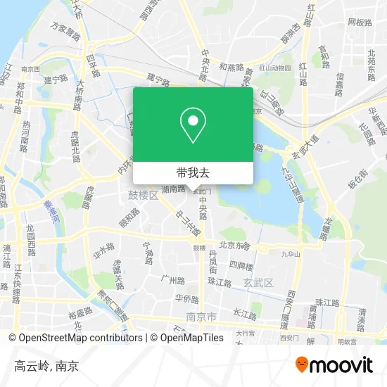 高云岭地图