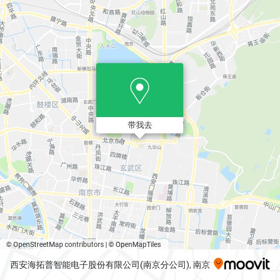 西安海拓普智能电子股份有限公司(南京分公司)地图
