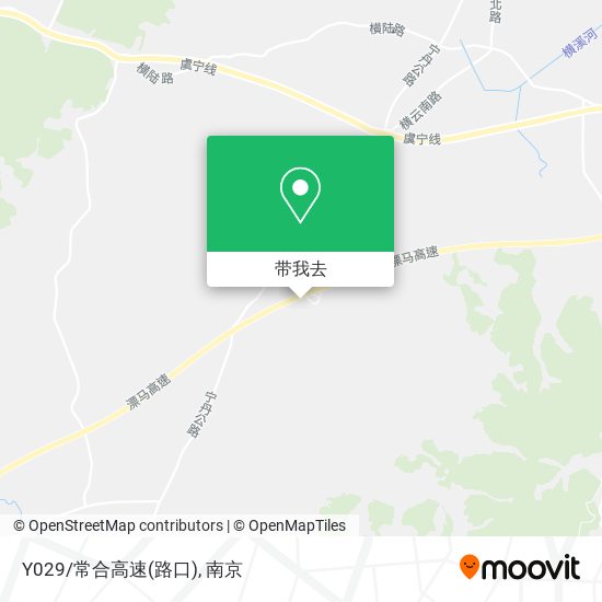 Y029/常合高速(路口)地图