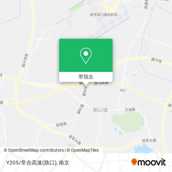 Y205/常合高速(路口)地图