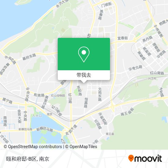 颐和府邸-B区地图