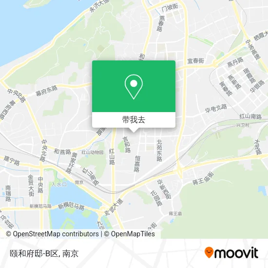 颐和府邸-B区地图