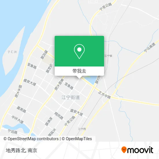 地秀路北地图