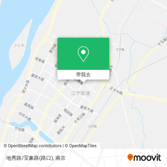 地秀路/宝象路(路口)地图
