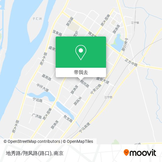 地秀路/翔凤路(路口)地图