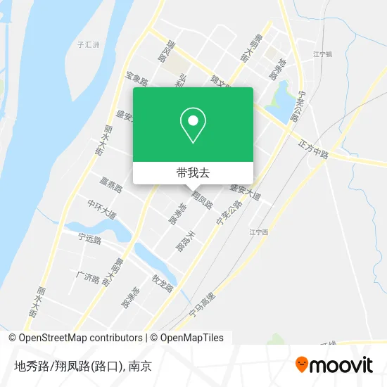 地秀路/翔凤路(路口)地图