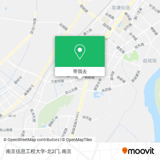 南京信息工程大学-北2门地图