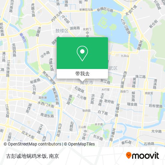 古彭诚地锅鸡米饭地图